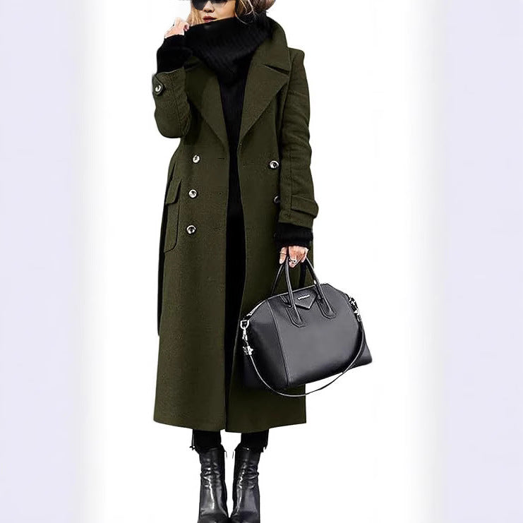 Women's Elegant Wool Coat
