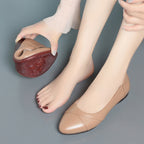 Women's Ballet Flats with Elegant Cut and Comfortable Footbed
