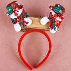 Festive Reindeer Antler Headband