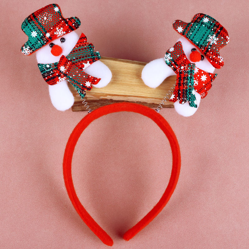 Festive Reindeer Antler Headband