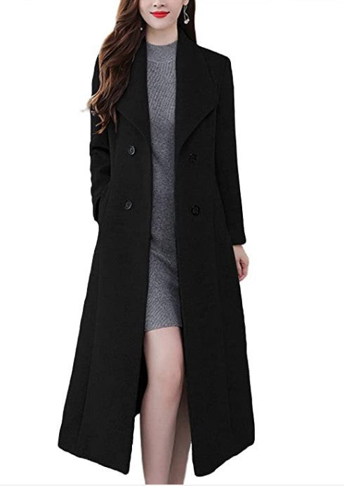 Women's Long Wool Coat
