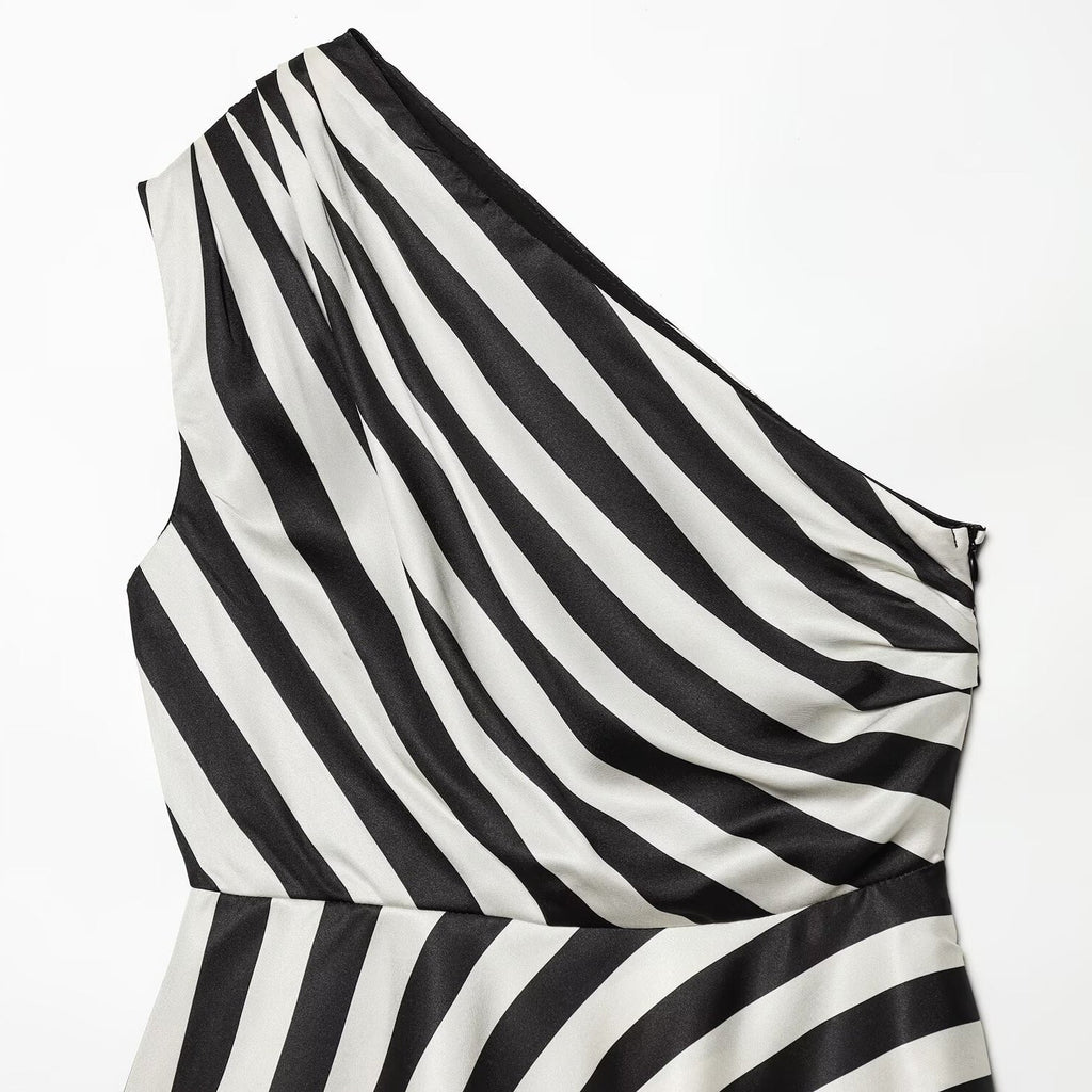 Women's Asymmetrical Top with Ruching
