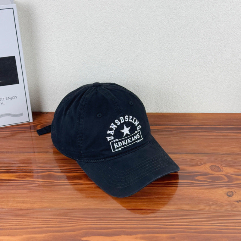 Men's Distressed Vintage Style Baseball Cap