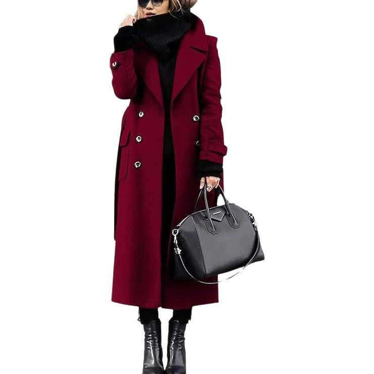 Women's Elegant Wool Coat
