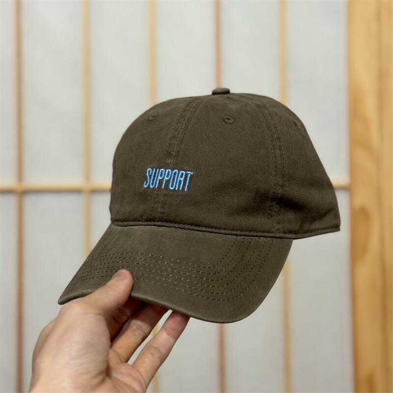 Men's Supportive Embroidered Cotton Baseball Cap