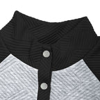 Women's Textured Button-Down Sweater