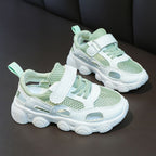 Women's Breathable Casual Sneakers with Adjustable Velcro and Non-Slip Sole