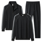 Men's Three-Piece Leisure Training Suit Set