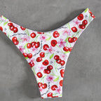Women's Cherry Print Swimsuit