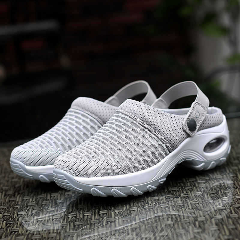 Women's Breathable Clogs with Flexible Strap Design