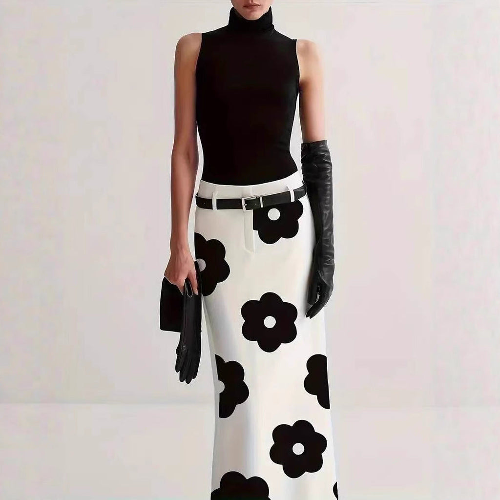 Women's Floral Maxi Skirt
