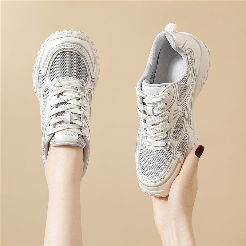 Women's Breathable and Non-Slip Sneakers with Versatile Tread