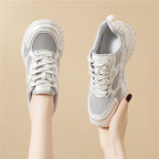 Women's Breathable and Non-Slip Sneakers with Versatile Tread
