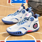 Women's High-Top Basketball Sneakers with Non-Slip Sole