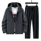 Men's Practical Sports Set with Jacket and Pants