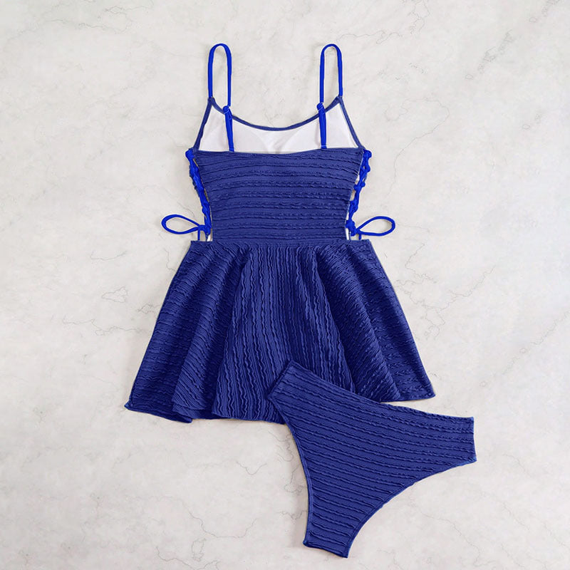 Women's Swim Ensemble with Feminine Ruching
