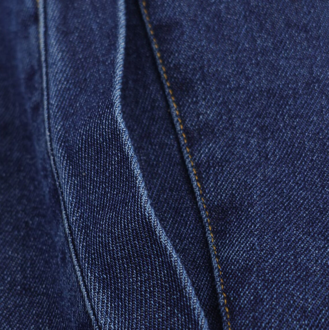 Women's Cropped Denim Jacket with High Collar