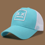 Women's Sporty Baseball Cap with Mesh Sides