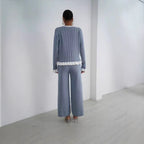 Women's Elegant Ribbed Knit Set