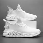 Women's Breathable Mesh Running Shoes with Flexible Sole