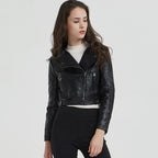 Women's Elegant Biker Jacket