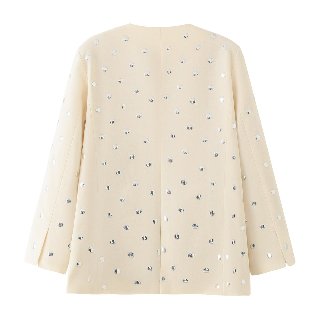 Elegant Sequin Blazer
