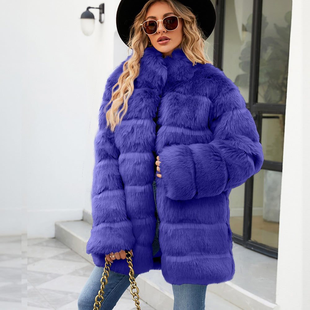Women's Faux Fur Parka