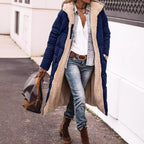 Women's Long Padded Winter Jacket with Luxurious Lining