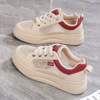 Women's Breathable Sport Sneakers with Fashionable Accents