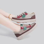 Women's Breathable Casual Sneakers with Sporty Design