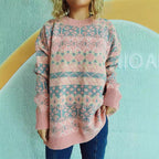Women's Cozy Winter Pattern Sweater