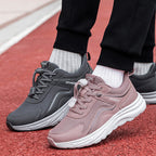Women's Breathable Running Sneakers with Quick-Lace System