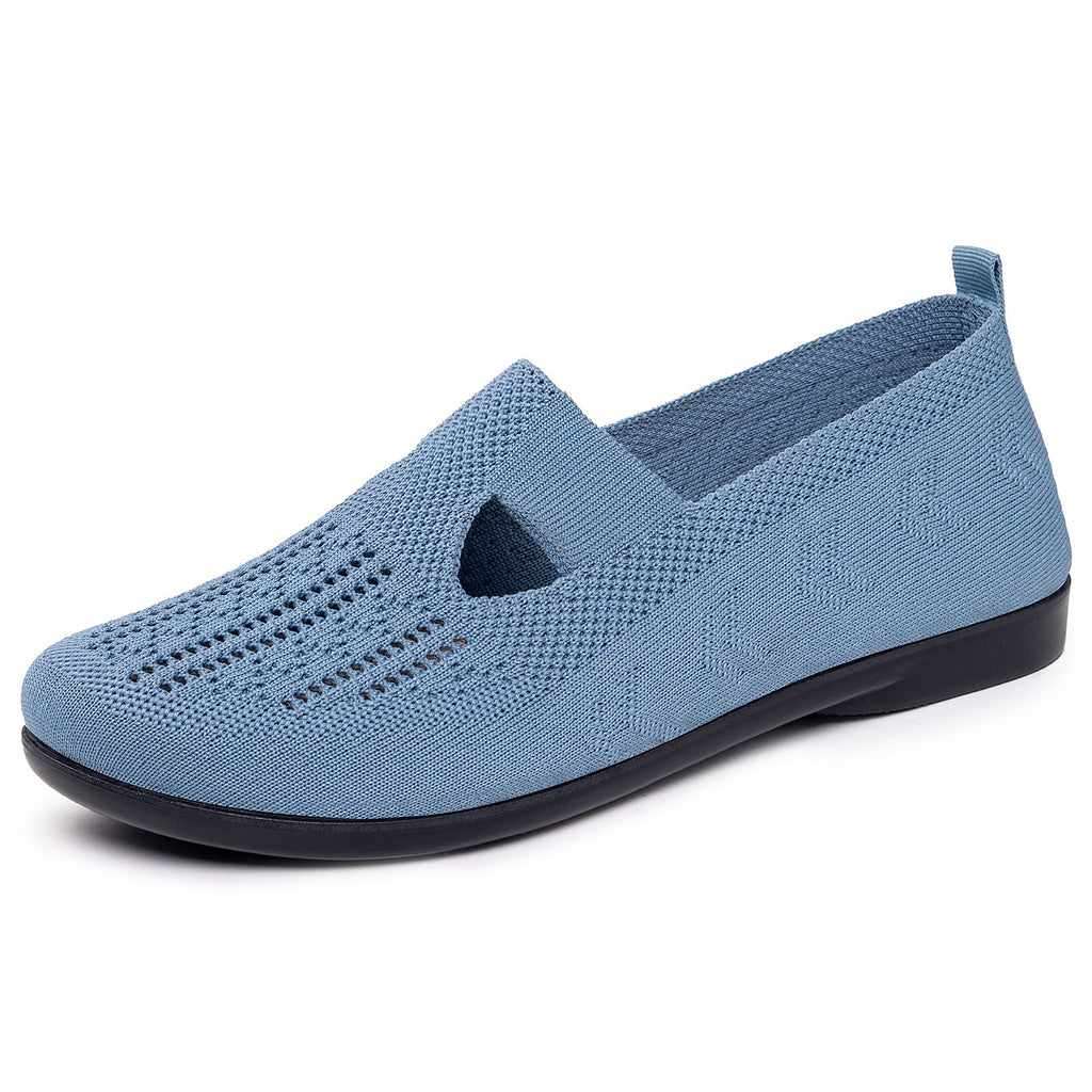 Women's Breathable and Flexible Everyday Shoes with Elastic Entry
