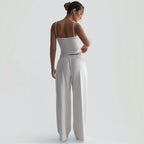 Women's Casual Lounge Pants and Top Set