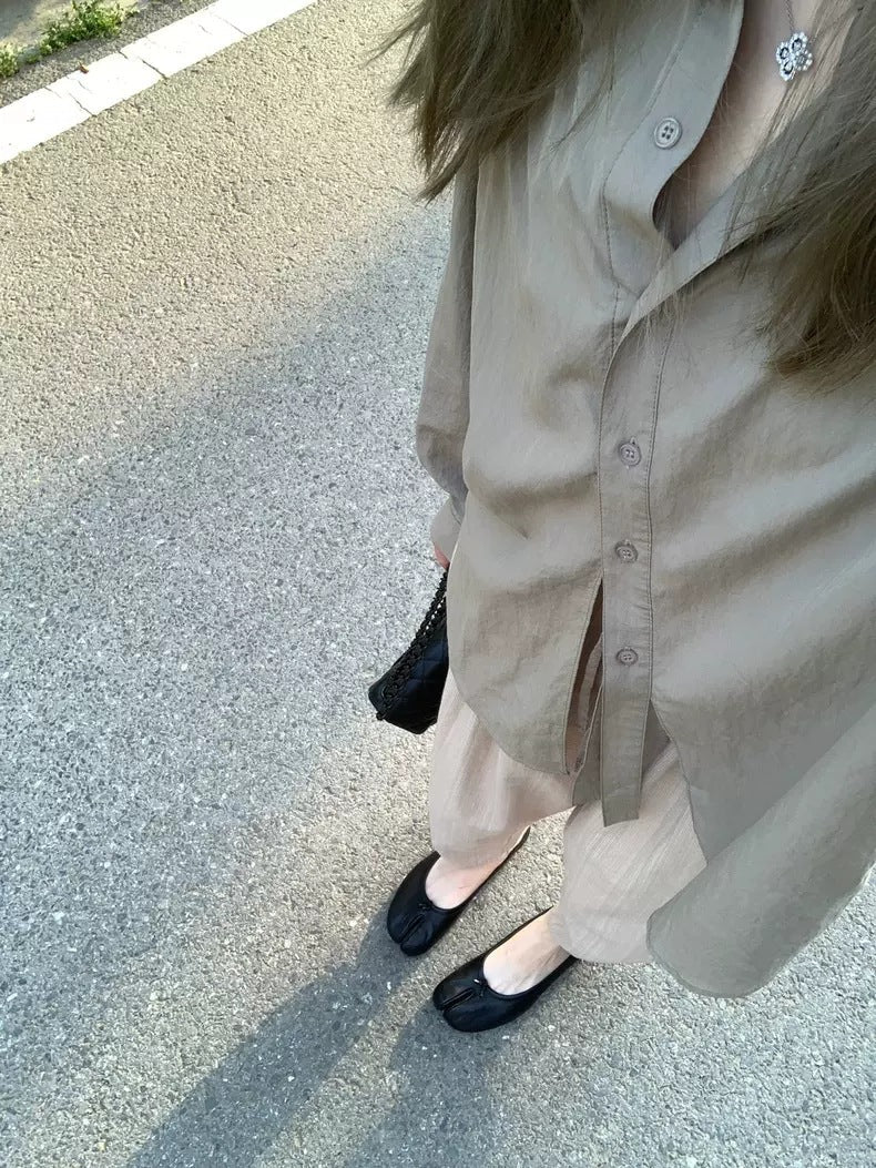 Women's Ballet Flats with Elegant Knot Accent
