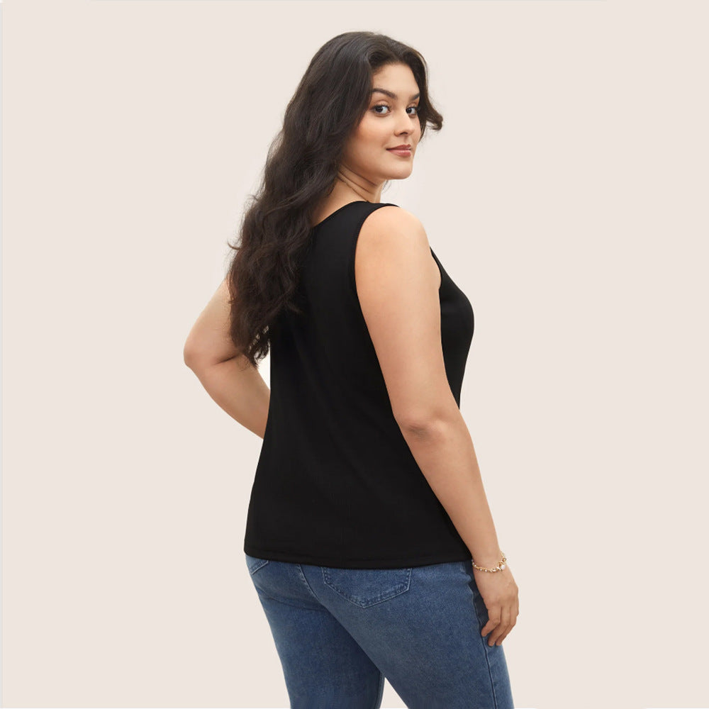 Women's Sleeveless V-Neck Tank Top