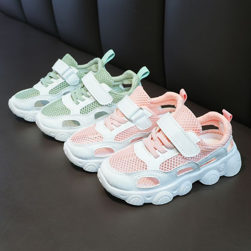 Women's Breathable Casual Sneakers with Adjustable Velcro and Non-Slip Sole