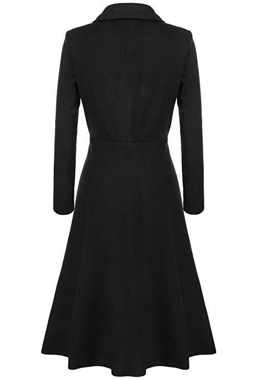 Elegant Tailored Wool-Look Coat