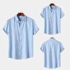 Women's Short-Sleeve Shirt in Lightweight Breathable Fabric