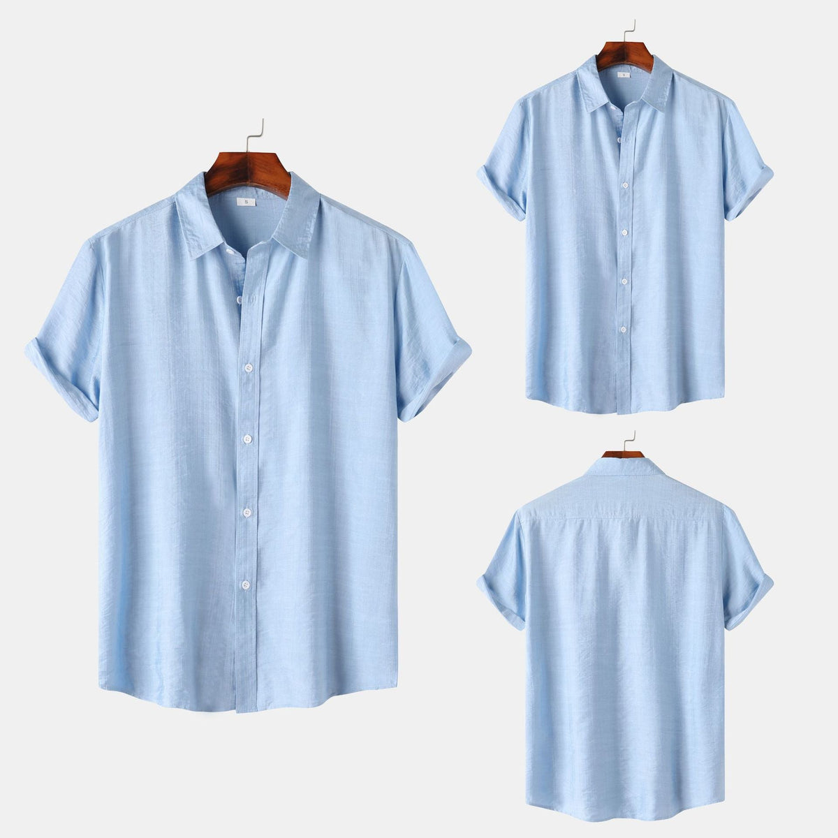 Women's Short-Sleeve Shirt in Lightweight Breathable Fabric