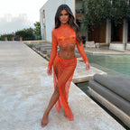 Women's Elegant Sheer Beach Set