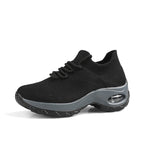 Women's Breathable Comfort Sneakers with Elastic Upper
