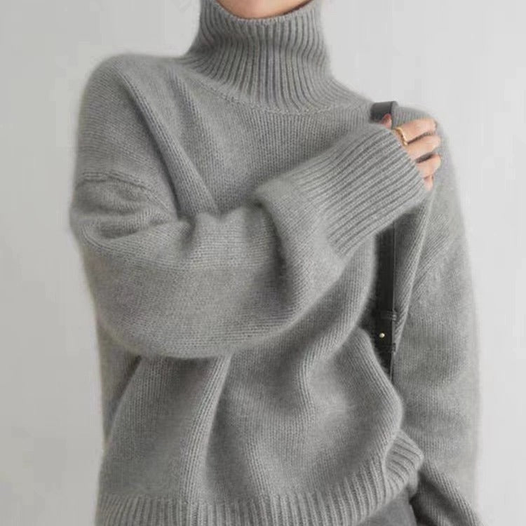 Women's Casual Turtleneck Sweater