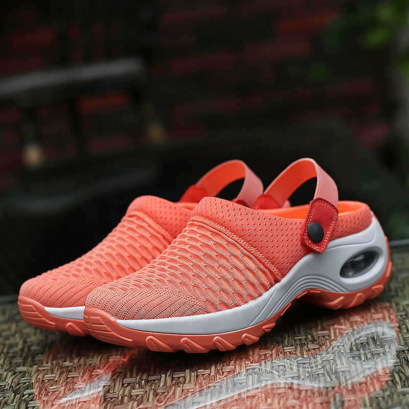Women's Breathable Clogs with Flexible Strap Design