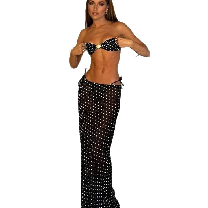 Women's Bandeau Bikini with Modern Cut