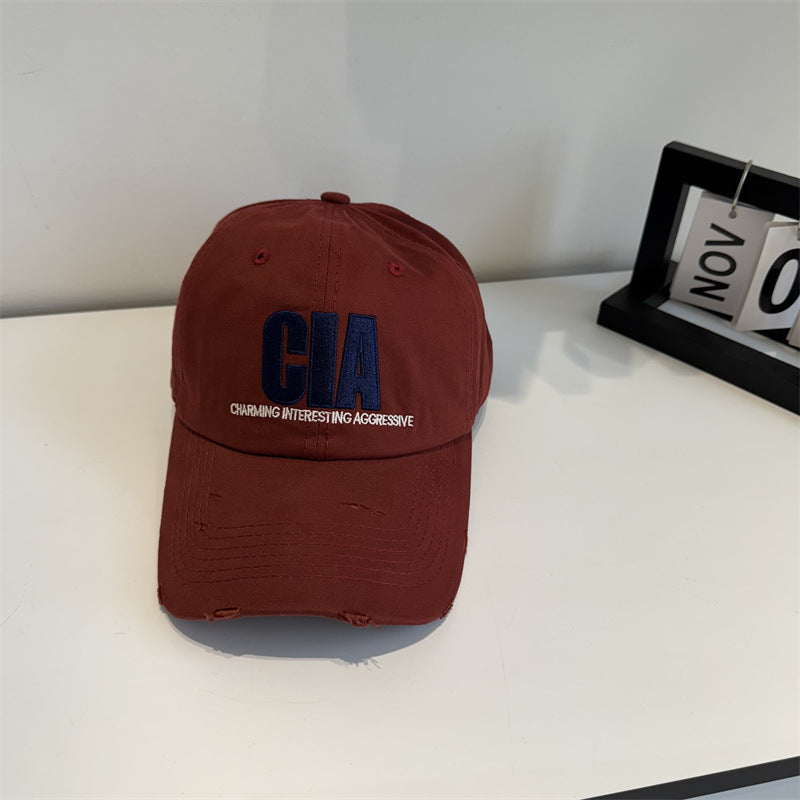 Men's Distressed Motivational Baseball Cap