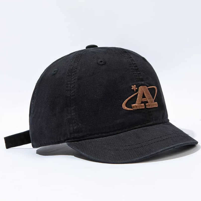 Men's Casual Embroidered Canvas Cap