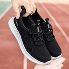 Women's Breathable Performance Sneakers with Flexible Sole Design