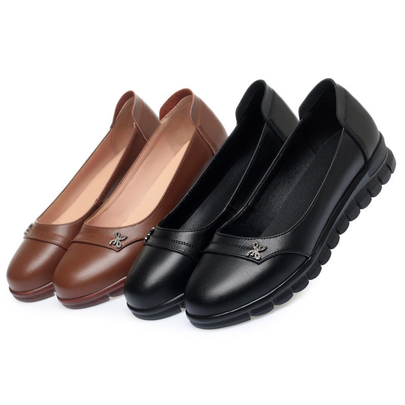 Women's Cushioned Ballet Flats with Embellishments