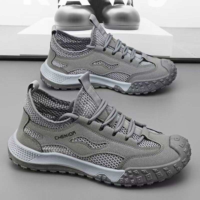 Women's Breathable Trail Sneakers with Non-Slip Sole and Stable Cushioning